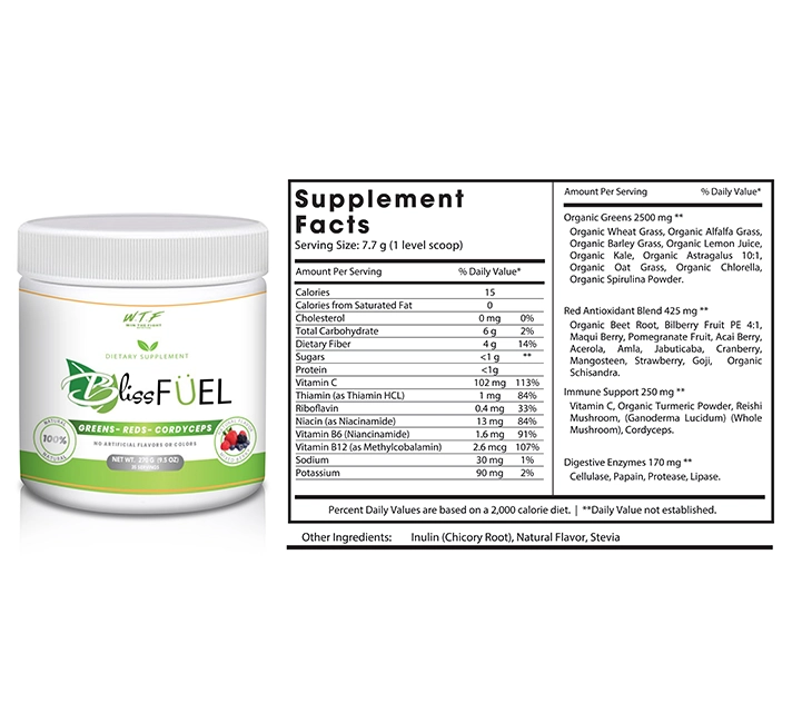 super green juice powder_supplement_facts